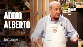 Morto Alberto Naponi lo quotchef pensionatoquot di Masterchef Italia si è spento a 75 anni [upl. by Relda]