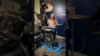 Weezer  quotUndone – The Sweater Songquot Drummer Cam  Drum Cover Played LIVE by Teen Drummer Shorts [upl. by Auvil928]