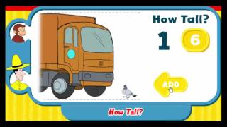 CURIOUS GEORGE How Tall Cartoon Animation PBS Kids Game Play For Kids [upl. by Ball]