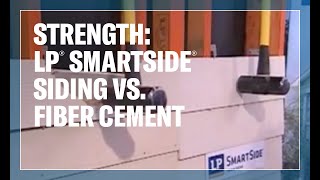 LP® SmartSide® vs Fiber Cement Board [upl. by Attelahs]