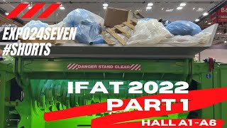 IFAT 2022 Munich  PART 1  Hall A1  A6 🔥🔥🔥 please like and follow for more expo tradeshow [upl. by Hoebart]