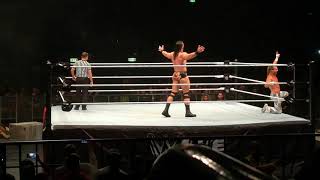 WWE Live Bologna 9 November  Braun Strowman Vs Dolph Ziggler amp Drew McIntyre [upl. by Anuaf278]