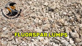 Fluorspar Lumps  AZ MINERALS ENTERPRISES exporter minerals mines [upl. by Garrity]