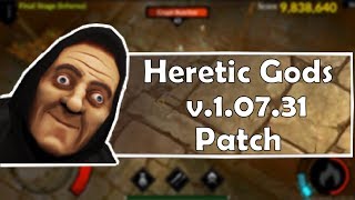 Heretic Gods v10731 Patch Gameplay Reworks Improvements Multilanguages and More [upl. by Anitsyrk]