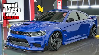 BRAVADO BUFFALO HELLFIRE Dodge Charger Hellcat Redeye  GTA 5 Vehicle Customization [upl. by Fiann]