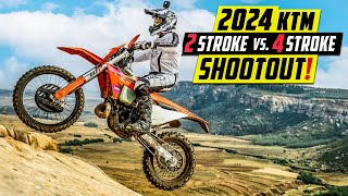 New 2024 KTM Enduro Bikes Tested [upl. by Florie]