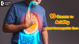 Why ACIDITY is more nowadays  Best Homeopathic Treatment  Dr V Bhagyalakshmi  Doctors Circle [upl. by Anauqed]