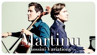 Martinu  Rossini Variations  Wassily amp Nicolai Gerassimez [upl. by Donni]