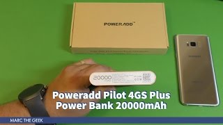 Poweradd Pilot 2GS 10000 mAh Powerbank Review [upl. by Berke]