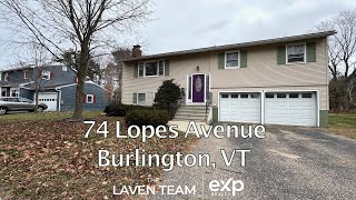 Burlington VT Home For Sale  74 Lopes Avenue [upl. by Haynor]