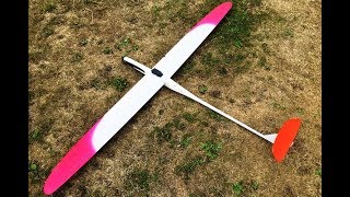 F5B fast RC glider on board camera watch that cloud base [upl. by Ysabel]