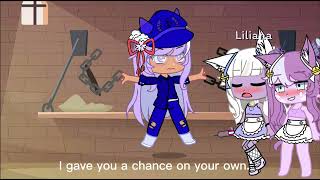 Turning a heat police in a heater  LillianaGachaHeater  Gacha heat  part 1\ [upl. by Eicnan77]