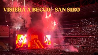 VISIERA A BECCO  LIVE SAN SIRO  CONCERTO SFERA EBBASTA [upl. by Friede]