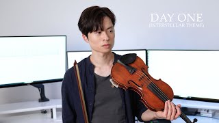 Day One Interstellar Theme  Hans Zimmer  violin cover [upl. by Joed]