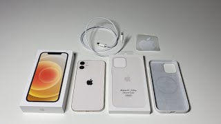 iPhone 12 Unboxing White [upl. by Annissa]