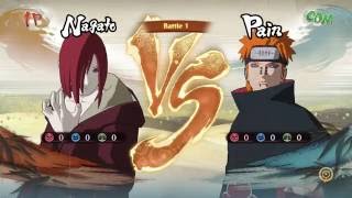 Naruto Shippuden Ultimate Ninja Storm 4  Nagato Vs Pain [upl. by Gothard432]