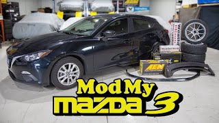 Quick and Easy MAZDA 3 Build  PT1 Pimp My Mazda 3 [upl. by Schuh]