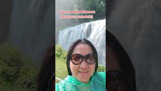 MANMADE WATERFALL IN ITALY CASCATA DELLE MARMORE travel europe europeantravel Short [upl. by Jodee]