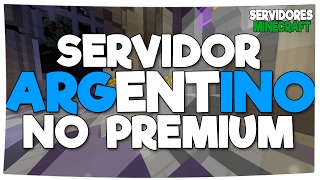 SERVIDOR ARGENTINO MINECRAFT NO PREMIUM  SA  17  18 [upl. by Iloj]