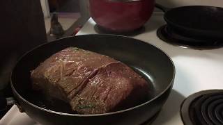 Beef Rump Roast In A Slow Cooker [upl. by Nazay]