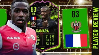 FIFA 21  RULEBREAKER 83 KAMARA PLAYER REVIEW  Most OP Defender On FUT 21 [upl. by Einama]