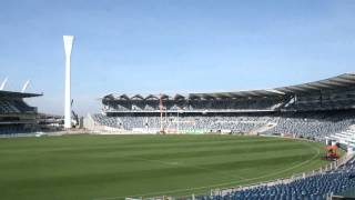 Geelong FC Players Stand  Construction Timelapse [upl. by Odnanreh]