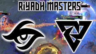 ARMEL STORM vs NINE MEEPO  TEAM SECRET vs TUNDRA ESPORTS  RIYADH MASTERS DOTA 2 [upl. by Theodor171]