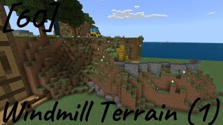 How To Build Stampys Lovelier World 60 Windmill Terrain Part 1 [upl. by Hermine347]