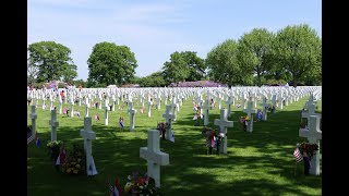 Herdenking Margraten 28 mei 2023  KMKJWF  Netherlands American Cemetery [upl. by Amaj]