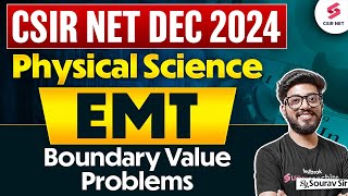 CSIR NET DEC 2024  Physical Science  Electromagnetic Theory  Boundary Value Problems  Sourav Sir [upl. by Kenwee]