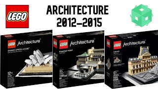 LEGO Architecture 20122015 [upl. by Amiarom]