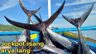 Jockpot agad sa isang arya lang gamit ang bagong blue fishing net [upl. by Rex]