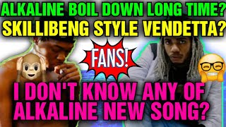 Did Skillibeng Throw Shde At Alkaline In His Recent Interview Alkaline Boil Down [upl. by Barta]