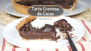 Tarte Cremosa de Cacau [upl. by Innos686]