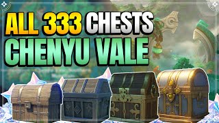 ALL Chest Locations in Chenyu Vale  Liyue 44  In Depth Follow Along 【Genshin Impact】 [upl. by Malvina]