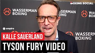 “TASTELESS” Kalle Sauerland BLASTS Tyson Fury Leaked Video [upl. by Akired]