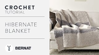 Hibernate Blanket Crochet Tutorial [upl. by Jarib]