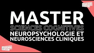 Master Sciences cognitives  Neuropsychologie et neurosciences  version courte [upl. by Alletsyrc]