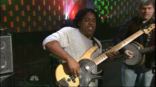 TV Live Bela Fleck amp the Flecktones  quotSleigh Ridequot Conan 2008 [upl. by Tra]