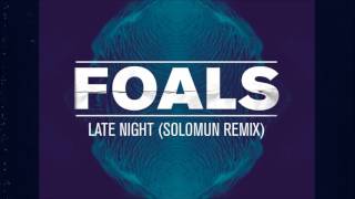 Foals  Late Night Solomun Remix [upl. by Ihsir]