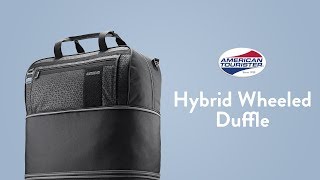 A MustHave Duffel The American Tourister Pearce Hybrid Wheeled Duffel [upl. by Onaicul]