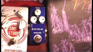 mosky blue delay guitar pedal [upl. by Gino]