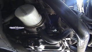 Nissan 350z Oil Cooler Leak Fix with Torque [upl. by Jandel702]