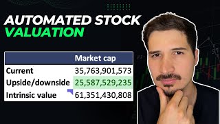 How to Automate Stock Valuation Using Wisesheets [upl. by Ialokin]