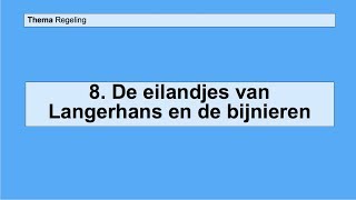 VMBO 3  Regeling  Basisstof 8 De eilandjes van langerhans en de bijnieren [upl. by Eluj]