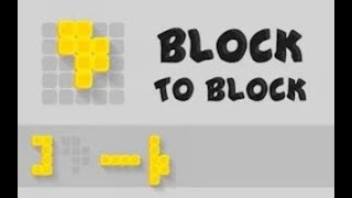 quotBlock to Block  Puzzlequot  Action Game  Arcade Game  Battle Game  Casual Game  Skill Game [upl. by Windsor]