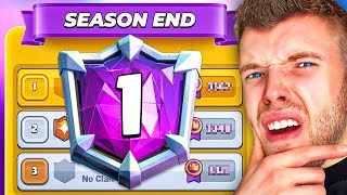 😱🥇PLATZ 1 SPEKTAKEL am SEASON ENDE neuer Rekord  Clash Royale Deutsch [upl. by Lauritz]