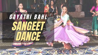 Epic Sangeet Dance Performance  90s Sangeet Performance  Sridevi Madhuri Juhu Songs [upl. by Yesmar]