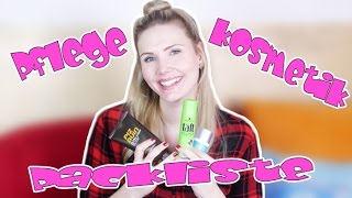 WHATS IN MY TRAVEL MAKEUP BAG  Dekorative Kosmetik  Pflege  BACKPACKING THAILAND  by CozyHouse [upl. by Junette]