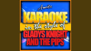 I Dont Want to Know In the Style of Gladys Knight and The Pips Karaoke Version [upl. by Verdha]